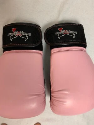 Century I LOVE KICKBOXING Boxing & Kickboxing PINK Sparring Gloves Size M - Image 1 of 4