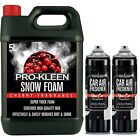 ProKleen Snow Foam Car Shampoo pH Neutral Wash Wax 5L Vehicle Detailing Kit