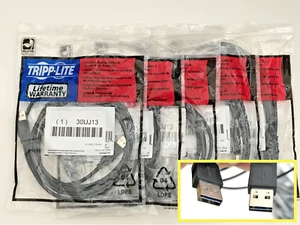 DEAL! 5x LOT TRIPP LITE 6FT REVERSIBLE USB 2.0 CABLE A to A Male /M UR020-006 - Picture 1 of 2