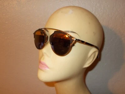 CHRISTIAN DIOR DiorSoReal Matte Bronze Tortoise Frame Gray Lenses Sunglasses - Image 1 of 4