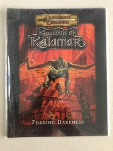 D&D Kingdoms of Kalamar Forging Darkness Adventure Dungeons & Dragons Kenzer - Picture 1 of 1