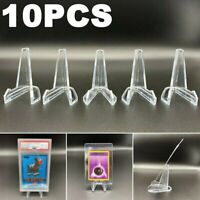 10x Large PSA Card Stand Display Stands Coins Small Box Paper Clip Holder Tool !
