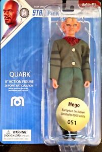 MEGO Actionfigur - Star Trek DS9 - QUARK (8 Inch) NEU&OVP (Limited 51/1000)