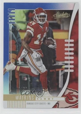 2019 Panini Absolute Blue Spectrum /50 Sammy Watkins #39 - Image 1 of 2