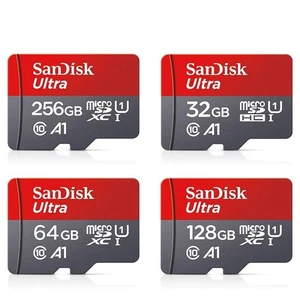Original Sandisk Memory Card 256GB 128GB 64GB 32GB TF micro sd card Class 10 UHS - Picture 1 of 15