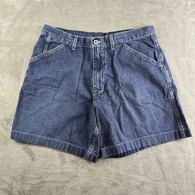 Lucky Brand Dungarees Jeans Shorts Womens 36 Blue Denim 100% Cotton Casual Beach - Image 1 of 4