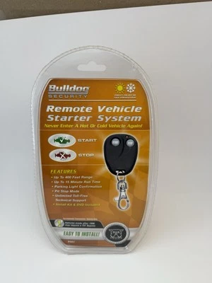 Bulldog Security Remote Vehicle Starter System RS82 400 Foot Range NEW - Image 1 of 2