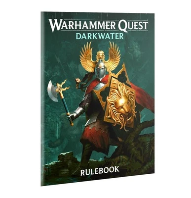 WARHAMMER QUEST: DARKWATER-RULE BOOK-MAP BOOK-TARDS-TOKENS-DADOS-AOS-NUEVO Foto 1 de 4