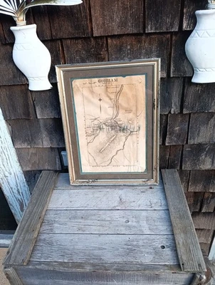 1892 Gorham Coos Co.N.H. Randolph,Berlin  And  Shelburne Map - Image 1 of 4