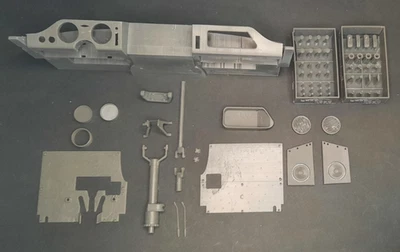 1/8 REVELL MONOGRAM - JAGUAR XKE E-TYPE - DASH  UPGRADE ** LEFT HAND DRIVE ** - Image 1 of 4