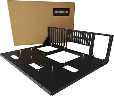 Banco di prova per pc fai da te, custodia telaio aperto rack per schede madri EATX/ATX/M-ATX/ITX, W - Immagine 1 di 4