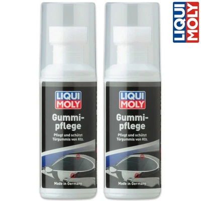 2x LIQUI MOLY 7182 Gummipflege Gummi-Pflege Türgummi Dichtung Reiniger 75ml