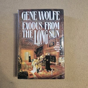 Exodus from the Long Sun, Gene Wolfe, 1st Edition/1st Printing, 1996, HC/DJ - Imagen 1 de 14