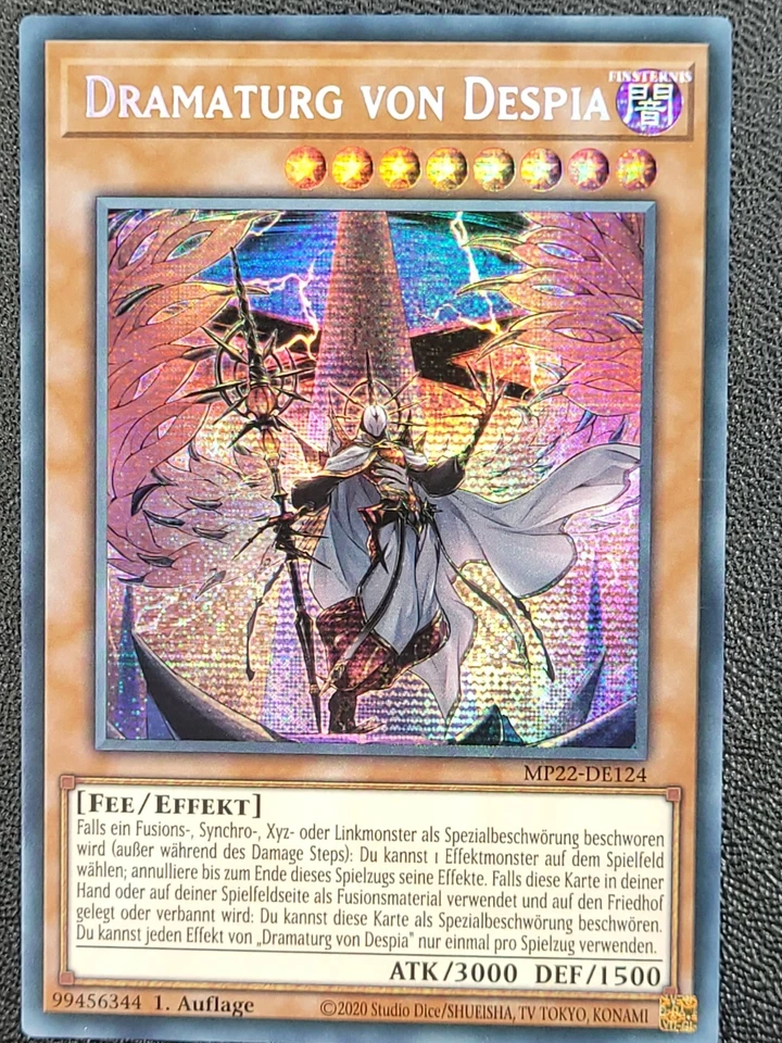 ⭐Dramaturg von Despia⭐MP22-DE124 • Yu-Gi-Oh! • Secret Rare • Near Mint • Deutsch - Bild 1 von 1