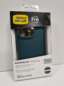 Funda OtterBox iPhone 16 Pro Serie Libre Impermeable 360 Verde Cepillo Salvia PVP £79.99 - Imagen 1 de 4