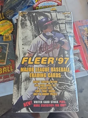 1997 Fleer 棒球爱好盒爱好包版 36 包密封 — 第 1/3 张图片