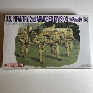 Dragon # 6120 U.S.Infantry 2nd Armored Division Normandy 1944 1/35 Scale Model - Picture 1 of 7