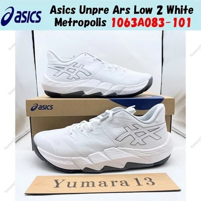 Asics Unpre Ars Low 2 Blanco Metropolis 1063A083-101 Hombres Talla - Imagen 1 de 4