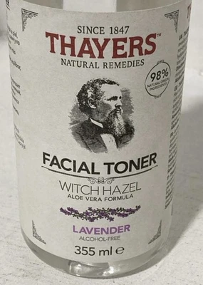 Thayers Witch Hazel Facial Gentle Lavender Toner Lotion Organic Aloe Vera 355ml - Image 1 of 4