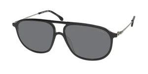 NEW LOZZA SL4248 SUNGLASSES 0888 MENS BLACK PILOT PLASTIC 58-15-145 FULL-RIM - Picture 1 of 8