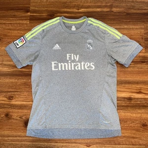 Adidas James 15/16 Real Madrid Away Soccer Jersey AA2219 Liga Men’s Large - Picture 1 of 6