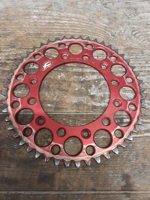 11 09-12 Honda CRF450 CRF450R 2011 piñón trasero Renthol rojo 48T 154U-520 BR-697 Foto 1 de 4