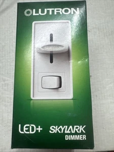 Interruptor atenuador Lutron Skylark LED+, 150W, blanco (SCL-153PR-WH) - Imagen 1 de 6