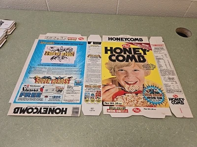 Vintage 1979 Post Honey-comb DC Comics Super Heroes Iron-ons, NOS! 14oz - Image 1 of 4