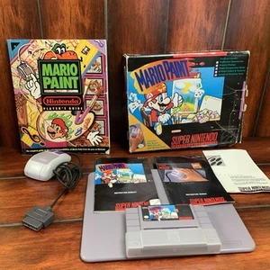 Mario Paint - Super Nintendo SNES - BIG BOX (vedi foto per condizioni) - Foto 1 di 20