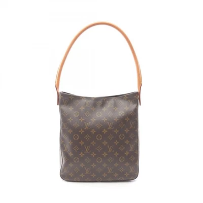 LOUIS VUITTON Looping GM Schultertasche M51145 Monogram Canvas Gebraucht Dame... - Bild 1 von 4