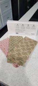 2 Sets Stampin’ Up Designerstoff Deck the Halls Baumwolle 6 Stück 18”x 28” Neu - Bild 1 von 4