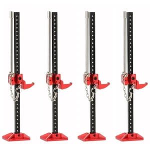4X 1/10 Scala Rc Car Jack Tool per  D90 Scx10 Rock Crawler Parts Gioca1202 - Foto 1 di 1