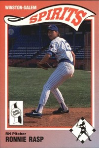 1990 Winston-Salem Spirits Team Issue #13 Ronnie Rasp