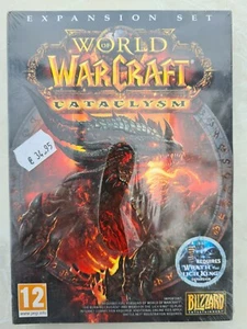 WORLD OF WAR CRAFT CATACLYSM PC CD-ROM VIDEO GAME BRAND NEW EXPANSION SET - Picture 1 of 2