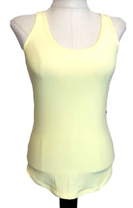 NO BOUNDARIES Fitted Supersoft Limoncello Scoop Neck Stretch Tank SZ Jr. 2XL* - Picture 1 of 8