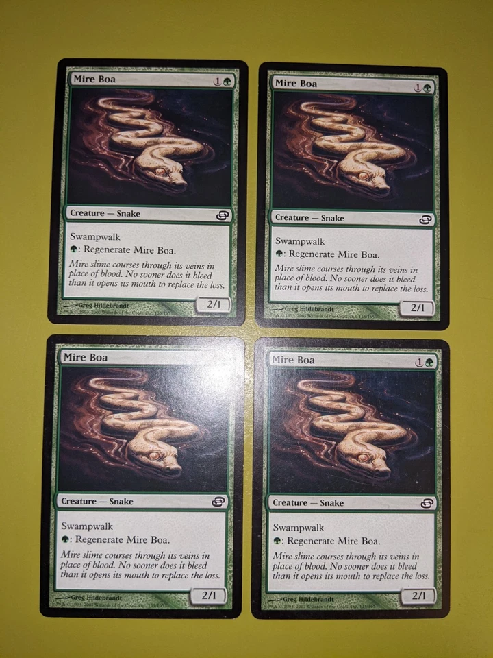 Mire Boa x4 Planar Chaos 4x Playset Magic the Gathering MTG - Image 1 of 1