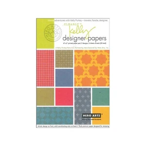 Hero Arts Discontinued Paper Pack "Kelly's Designer Paper" Scrapbook Paper PS745 - Bild 1 von 1