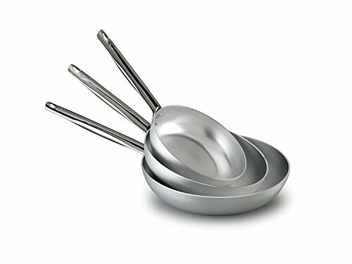 Pentole Agnelli ALMABATT01 Tris di Padelle, Alluminio, Argento (u0Q) - Immagine 1 di 1