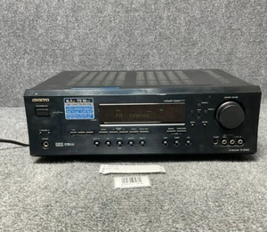 Onkyo AV Receiver TX-SR502 Home Theater 6.1 Channel Dolby Digital Pro Logic IIx - Picture 1 of 24
