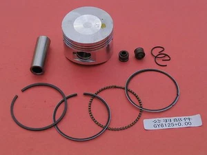 Piston Bore 52.4mm Rings Wrist Pin for Honda GY6 125 HM 125 Motorcycle 125cc - Picture 1 of 3