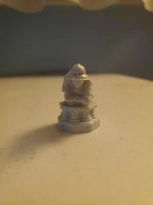 Juego de Ajedrez Harry Potter Mago Peón Blanco Pieza de Repuesto Usado Foto 1 de 4