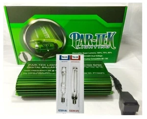 Combo de lámparas de lastre digital y MH/HPS PAR-TEK LIGHTING 1000w AHORRAR CON HIDRO DE BAHÍA - Imagen 1 de 11