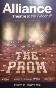 The Prom The Musical Program, pre-Broadway try-out Alliance - Picture 1 of 3