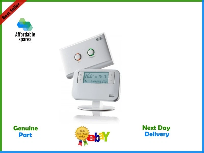 ESI ESRTP4RFW Wireless Programmable Room Thermostat White Boiler plus Compliant - Image 1 of 1