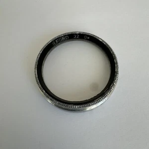 Protection/0x UV filter ILFORD Durafit for Lens 32mm Snap/Slip/Push-On fit type - Picture 1 of 3