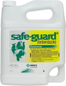 Safe-Guard Dewormer, 1 Gallon for Beef & Dairy Cattle and Goats