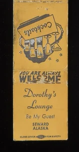 60er Jahre? Dorothys Lounge Cocktails Be My Guest Seward AK Kenai Peninsula Co MB - Bild 1 von 2