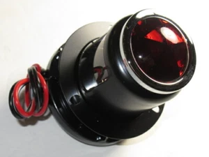 Lucas taillight lamp replica 1930-50s Triumph AJS BSA black brake light MT110 - Picture 1 of 4