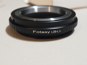 leica l39 screw mount  rangefinder    to panasonic lumix mount 