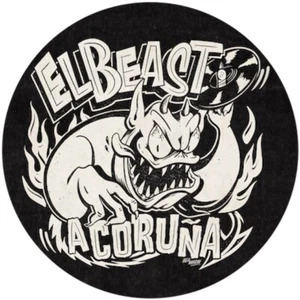 Chapa/Badge El Beasto (Bea Marín) . pin button rock and roll punk garage - Imagen 1 de 2